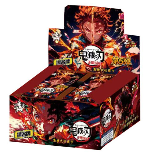 (Tanjiro)Demon Slayer Kimetsu No Yaiba Card Pack With Interactive Features For Teens