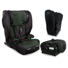 MBCS80 Foldable Toddler to Booster R129 Car Seat with ISOFIX - Forest Green