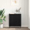 VidaXL vidaXL Sideboard Schwarz Eichen-Optik 60 x 35 x 70 cm Holzwerkstoff 4