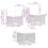 VidaXL vidaXL Gartensofa-set 5 stk. Schwarz Poly-Rattan 8