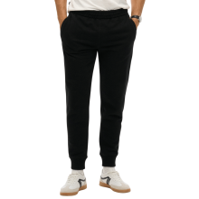 (M, Black) Superdry Mens Essential Logo Slim Fit Joggers