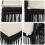 VidaXL vidaXL Gartensofa-set 5 stk. Schwarz Poly-Rattan 6