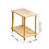 （White）2 Tier Sofa Coffee Side Table End Table Bedside Table with Storage Shelf Table 6