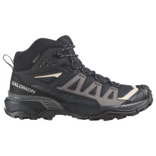 (Black, 8 (Adults')) Salomon Womens Walking Boots X Ultra 360 Mid Gore Tex Waterproof Lace Up black U