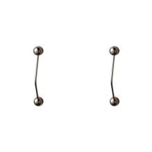 2X Poignées de Meubles Design, Poignées de Tiroir Françaises Haut de Gamme avec Poignées de Commode Rondes