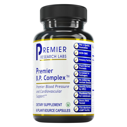 Premier Research Labs Premier Research Labs B.P. Complex for Heart Health 60 Plant-Source Caps