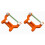 2X Ponceuse Cylindrique Courbée, Polisseuse, Outils de Modélisme, Meuleuse Manuelle, Ponceuse Multifonction pour Modélisme et Bricolage 1