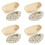 4X Woven Bread Fermentation Basket Drying Storage European Style Fermentation Basket 2