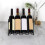 Wave Shaped Wine Display Stand Wine Bottle Storage Racks Multi  Wine Holder Cabinet Shelf Organizer Bar Tools 6