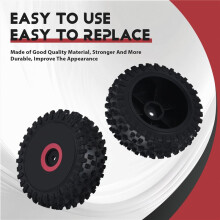 4 Stuks voor en Achter Banden Wiel Band voor 124016 1/12 Rc Auto Upgrade Onderdelen Reserve-Accessoires