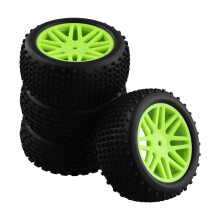 4 Stuks 86Mm Banden Wiel Band voor 144001 124019 104001 12428 HSP 1/10 1/12 1/14 Off Road Buggy RC Auto Upgrade Onderdelen