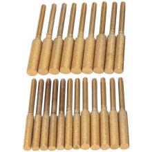 21Pcs Chainsaw Sharpener High Hardness Diamond -Diamond Sharpening Wheels Chainsaw File for Chain Saw Stone Jewelry Wood