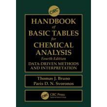 CRC Handbook of Basic Tables for Chemical Analysis DataDriven Methods