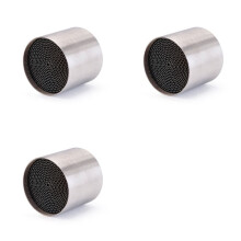 3X Motorcycle Exhaust Muffler Catalyst DB Killer Silencer Noise Sound Eliminator for Akrapovic, 48mm