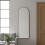 Living And Home Modern Arched Metal Floor Mirror, 60cm W x 165cm H 2