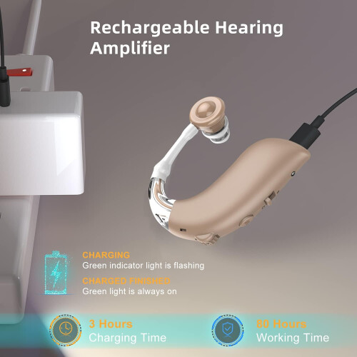 Rechargeable Hearing Amplifier Noise Reduction 2