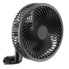 Ventilateur de Culture Ă Pince-Duoku-Oscillant pour Tente de Culture, USB-C, Oscillation 45 et 90, Noir, Lot de 1