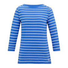 (18 UK, Sonic Blue/White) Regatta Womens/Ladies Baylette II Striped T-Shirt