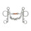 (5in, Silver) Shires Copper Double-Jointed Horse Pelham Bit 1