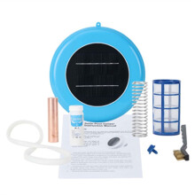 Solar Pool Ionizer Copper Silver Ion Swimming Pool Purifier Algae Resistance Lower Chlorine Outdoor Swim Purifier()