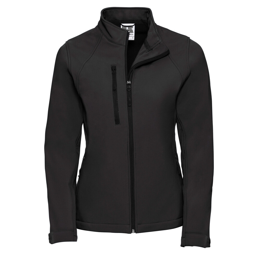 Russell (S, Black) Womens/Ladies Soft Shell Jacket