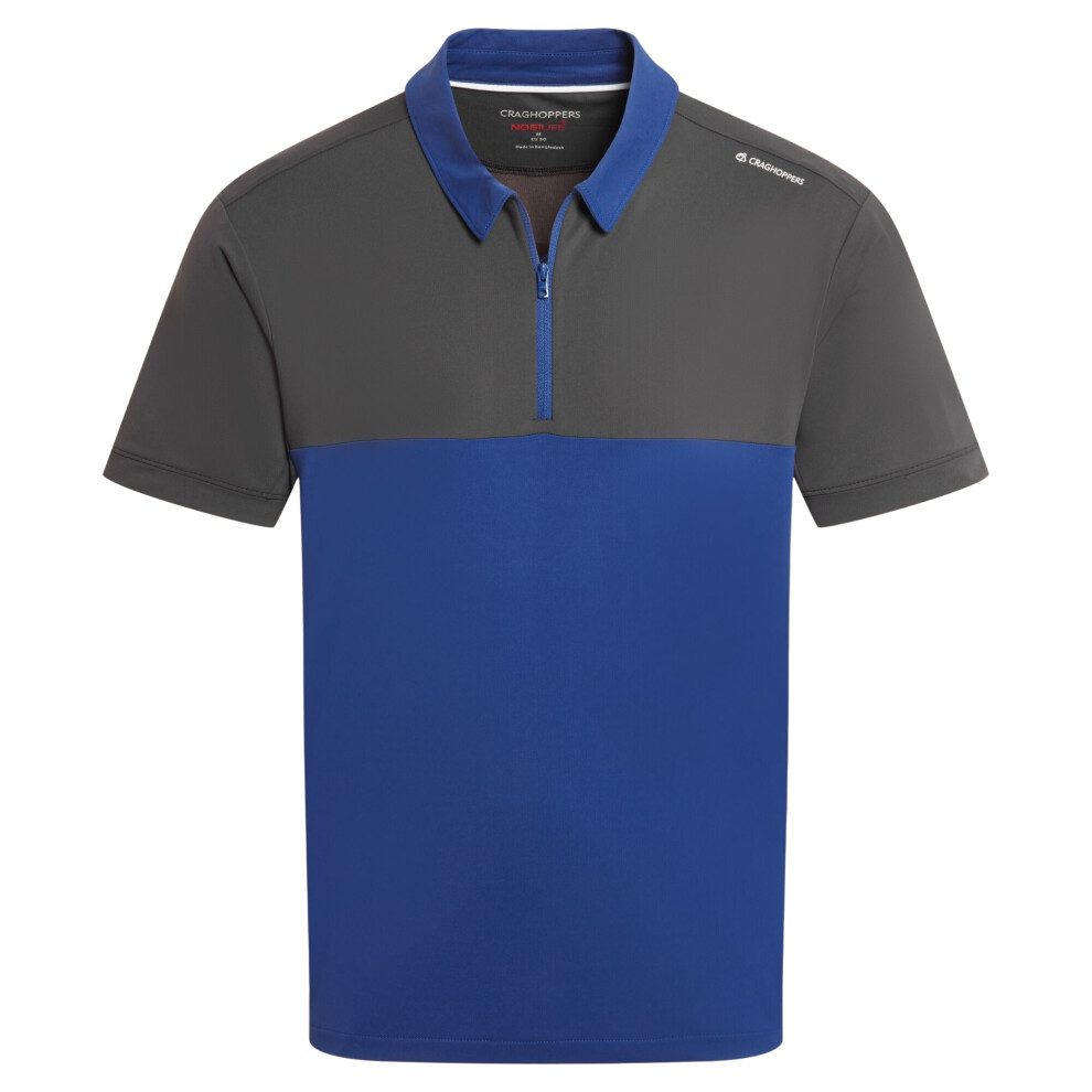 Craghoppers - Men's Polo Shirt - Short-Sleeved - Size S - Dark Iron - Image 3