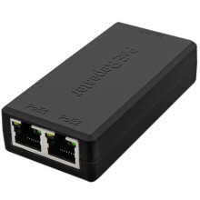 1000-Mbit/S-PoE-Injektor 24 V/48 V 0,5 A 24 W PoE-Stromversorgung Ethernet-Adapter für Überwachungskameras (CCTV/IP)