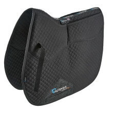 (15cm - 16.5cm, Black) ARMA Corrective Horse Saddlecloth