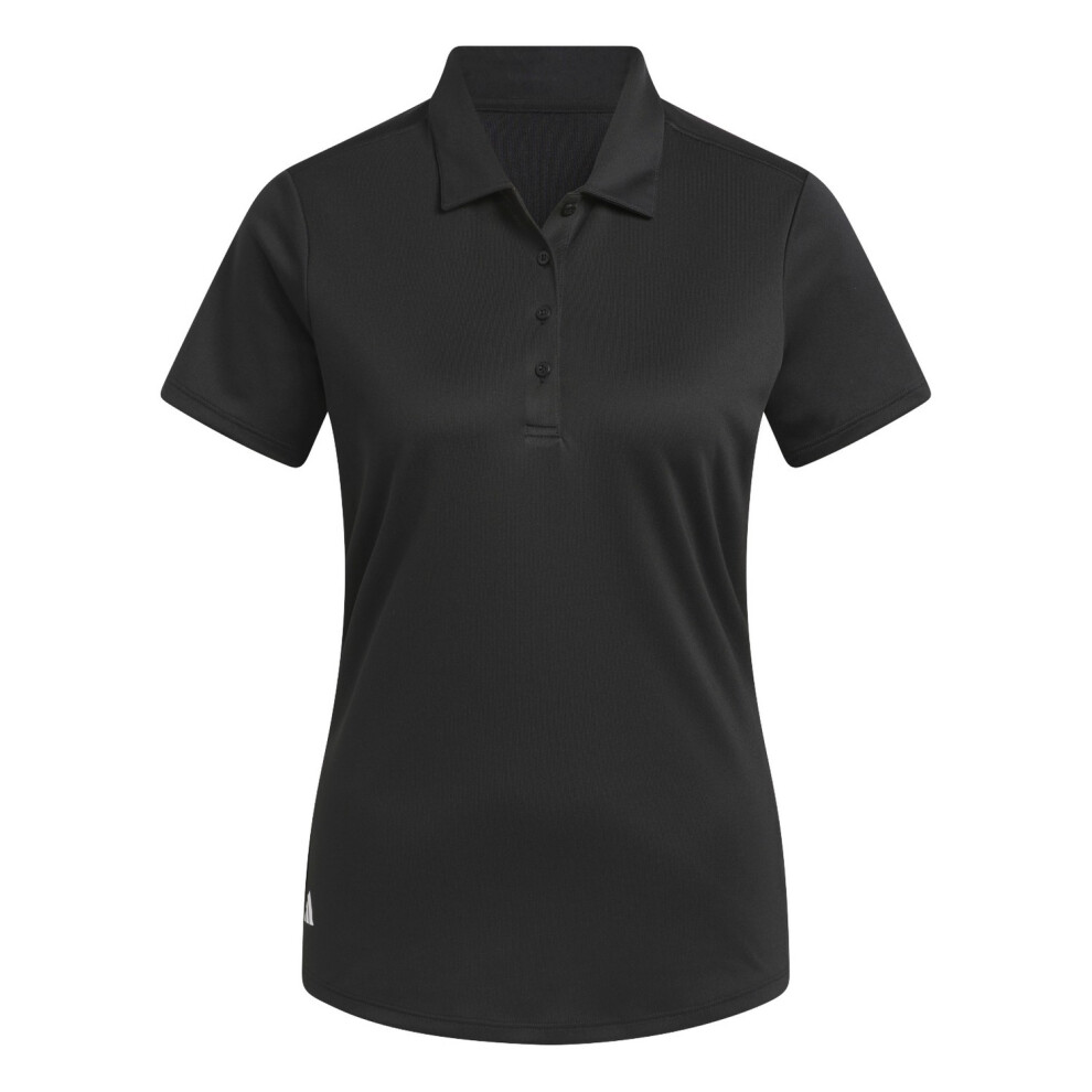 Adidas (8 Uk - 10 Uk, Black) Womens/Ladies Performance Polo Shirt