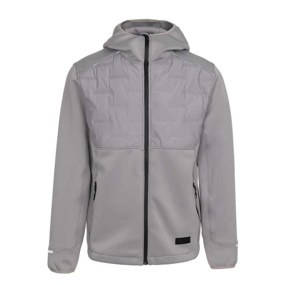 Trespass (S, Platinum) Mens Bolfort Active Hybrid Jacket