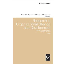 Research in Organizational Change and Development Hardcover Book
