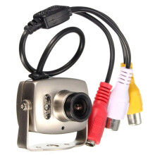 208C Camera 120 Graden Groothoeklens 600TVL Microcamera'S FPV PAL/NTSC Nachtzicht Monitoring Infraroodcamera