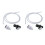2X 16A Bath Tub Spa Waste Garbage Disposal Self-Lock Air  Push Button 1