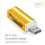 (gold)Usb 20 All In 1 Multi Memory Card Reader For Tflash Mmc Tf M2 Memory Stick 1