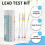 Water Testing Strips for Drinking Water- EPA Level Home Use, Water Test Strips with Lead, Mercury, Iron, PH, Hardness 4