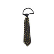 (Gold)Punk Style Rivet Tie With Metallic Finish And Casual Slipon Design For Street And Party