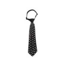 (Silver)Punk Style Rivet Tie With Metallic Finish And Casual Slipon Design For Street And Party
