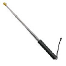 (2m Length)Portable Extendable Retractable Flagpole Metal With Crown Head For Outdoor Display And Leadership