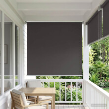 vidaXL Outdoor Roller Blind UV Protection Anthracite 60 x 230 cm
