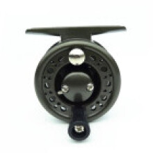(Moulinet Noir)C60 Aluminum Fly Fishing Ice Fishing Reel 21bb 34 60mm Dia Left Hand Right