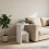 VidaXL vidaXL Side Table White Ø 39.5 x 55 cm Engineered Wood 1
