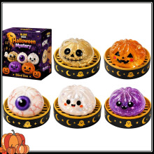5Pcs Ghost Bun Squeeze Toys for Kids and Adults