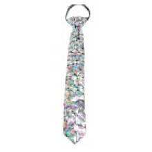 (C)Unisex Geometric Tie With Metallic Look And Arrow Shape For Casual Events