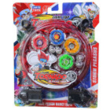 (4pcs)Constellation Burst Metal Beyblade With Grip Launcher Speed Top Kids Toys Gift