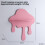 (Pink)Modern Art Cloud Wall Decor With Storage Shelf Suitable For Office Entryway Or 1