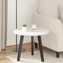 vidaXL Table Top White Ø 50 x 1.5 cm Engineered Wood