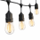 Outdoor E27 String Light with 15 Hanging Sockets, EU Plug, Bulbs Not Included 1
