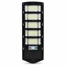 500W Solar LED Street Light with Motion Sensor, Remote Control and IP65 Outdoor Garden Lighting