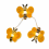 Yellow Bee LED String Lights, 30 Lights, 3 m, 8 Modes, Waterproof Battery Box with Remote Control, Decoration 1