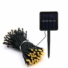 Multicolor Outdoor LED String Lights, 800 LEDs, Solar Powered, Waterproof, Remote Control and USB Charging for Garden Christmas